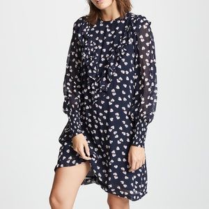Ganni Rometty Floral Dress - size 36